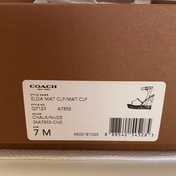 Coach Wedges - Picture 11 of 14